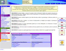 Tablet Screenshot of indicemedico.it